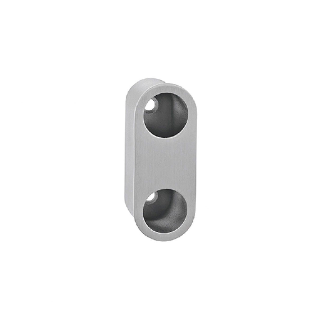 Dedal ovalado tipo uñero para puerta corredera fijación tornillo