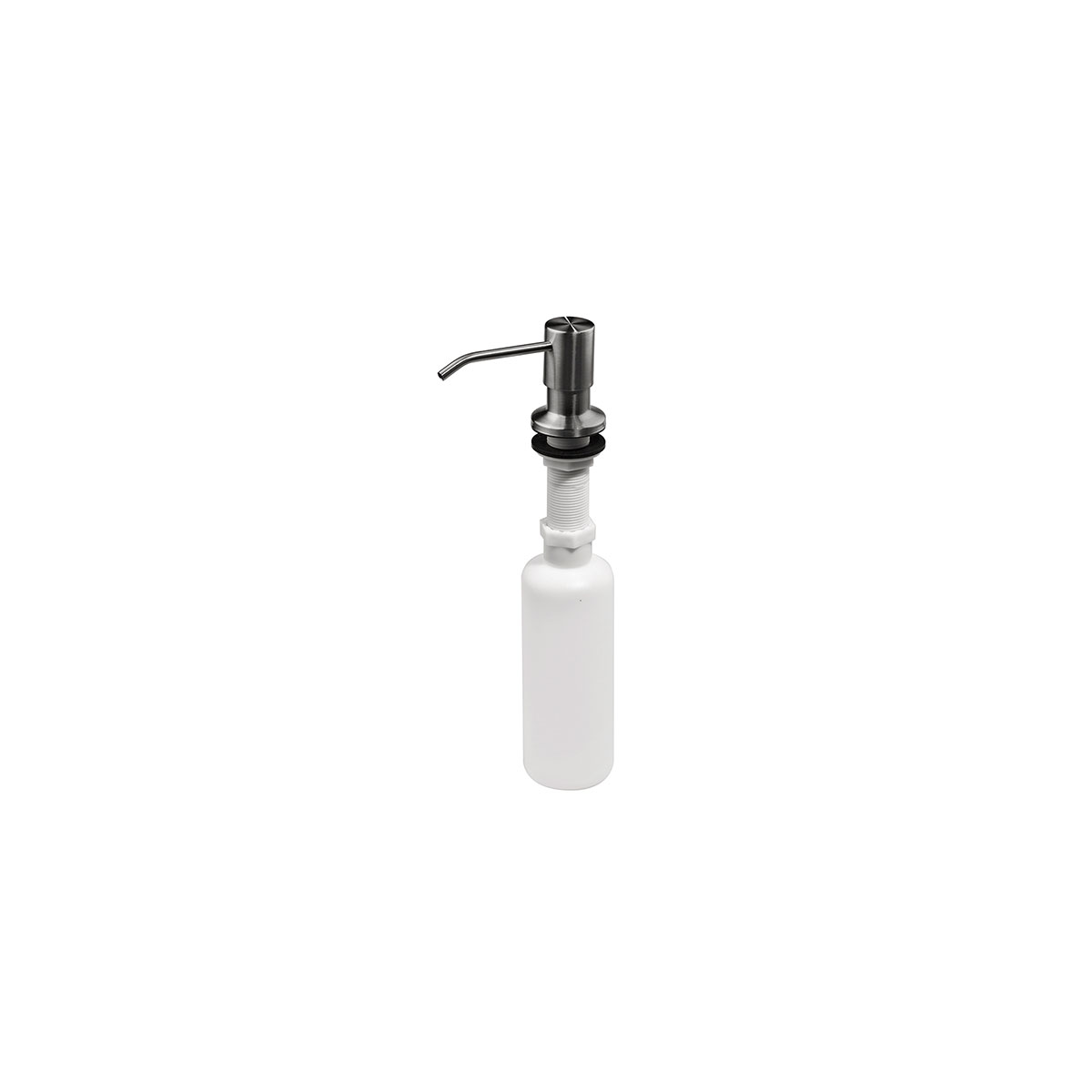 NATUR - Dispensador manual para encastrar con bomba de jabón líquido