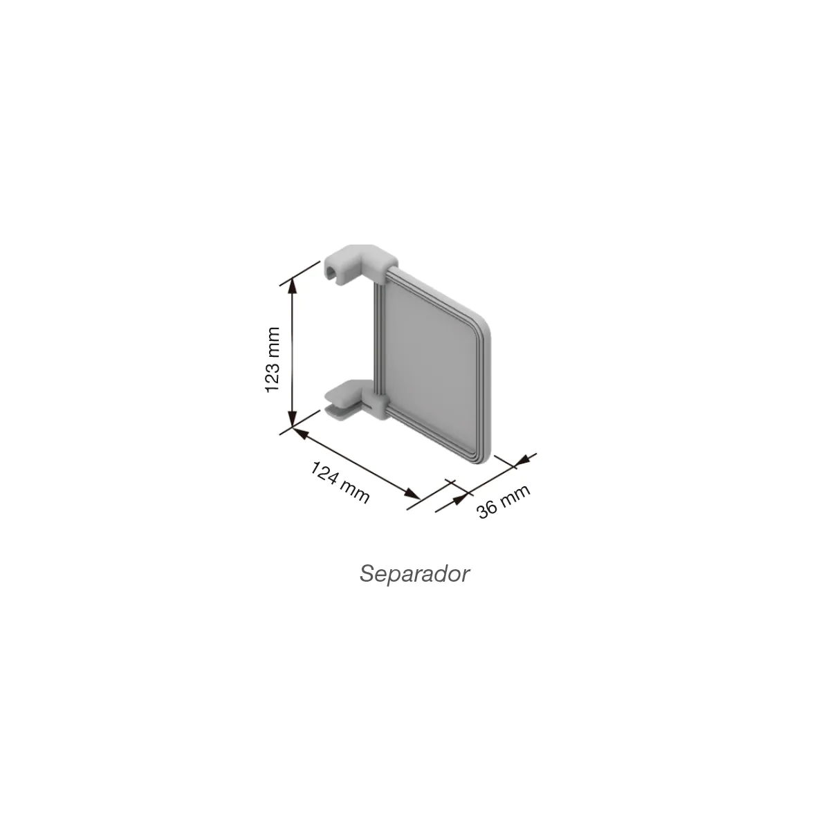 Cubertero modular para organización de cajón - Menage Confort