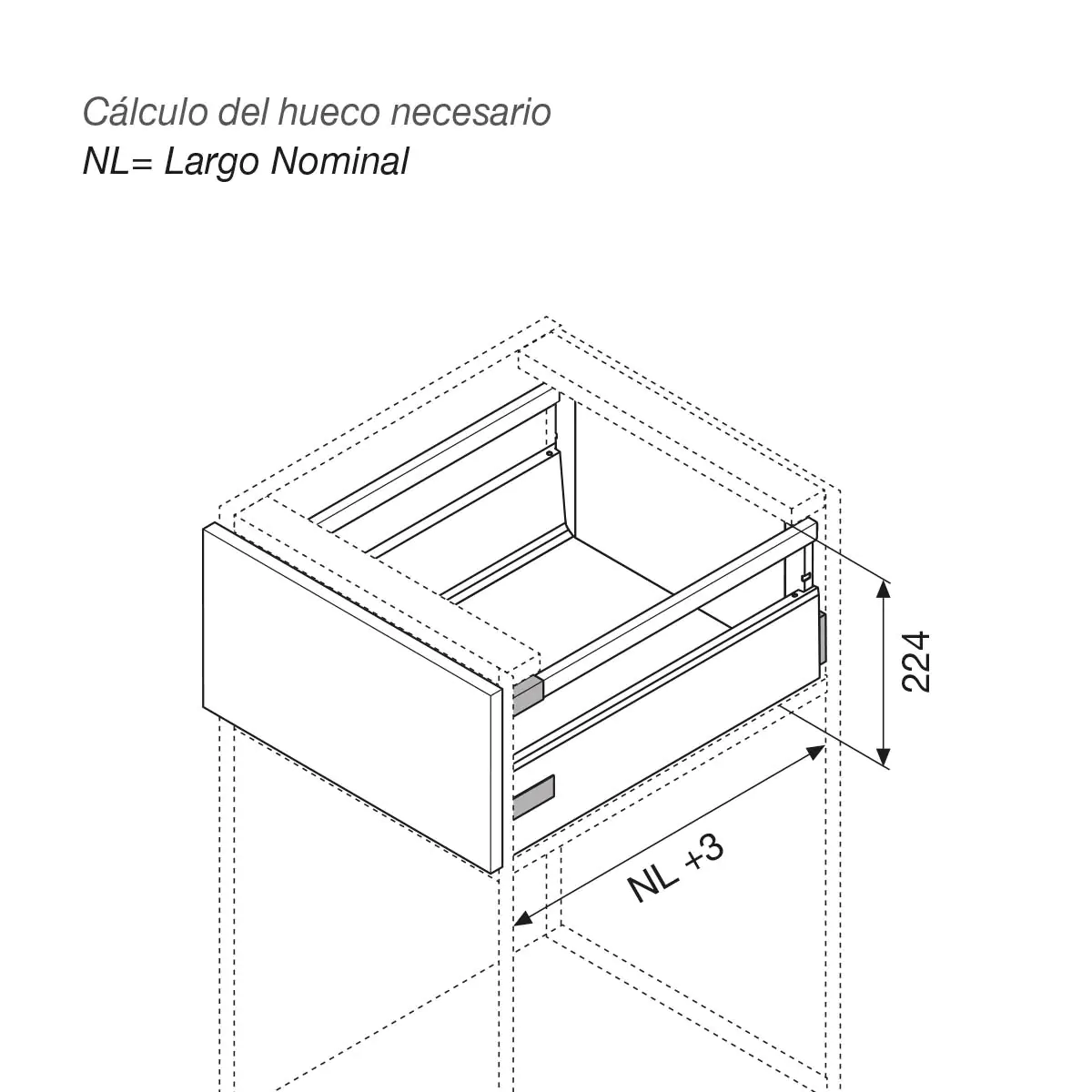 Cacerolero 30 KG Tandembox Antaro M Kit Con Tablero Fondo 50