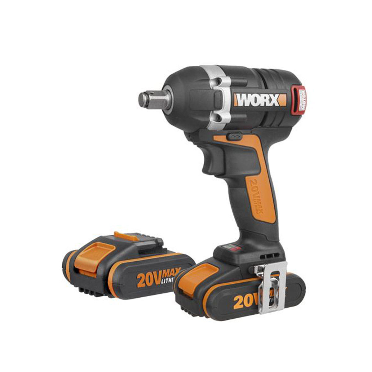 Llave impacto Brushless sin escobillas Worx Wx279 con 2 Bater as