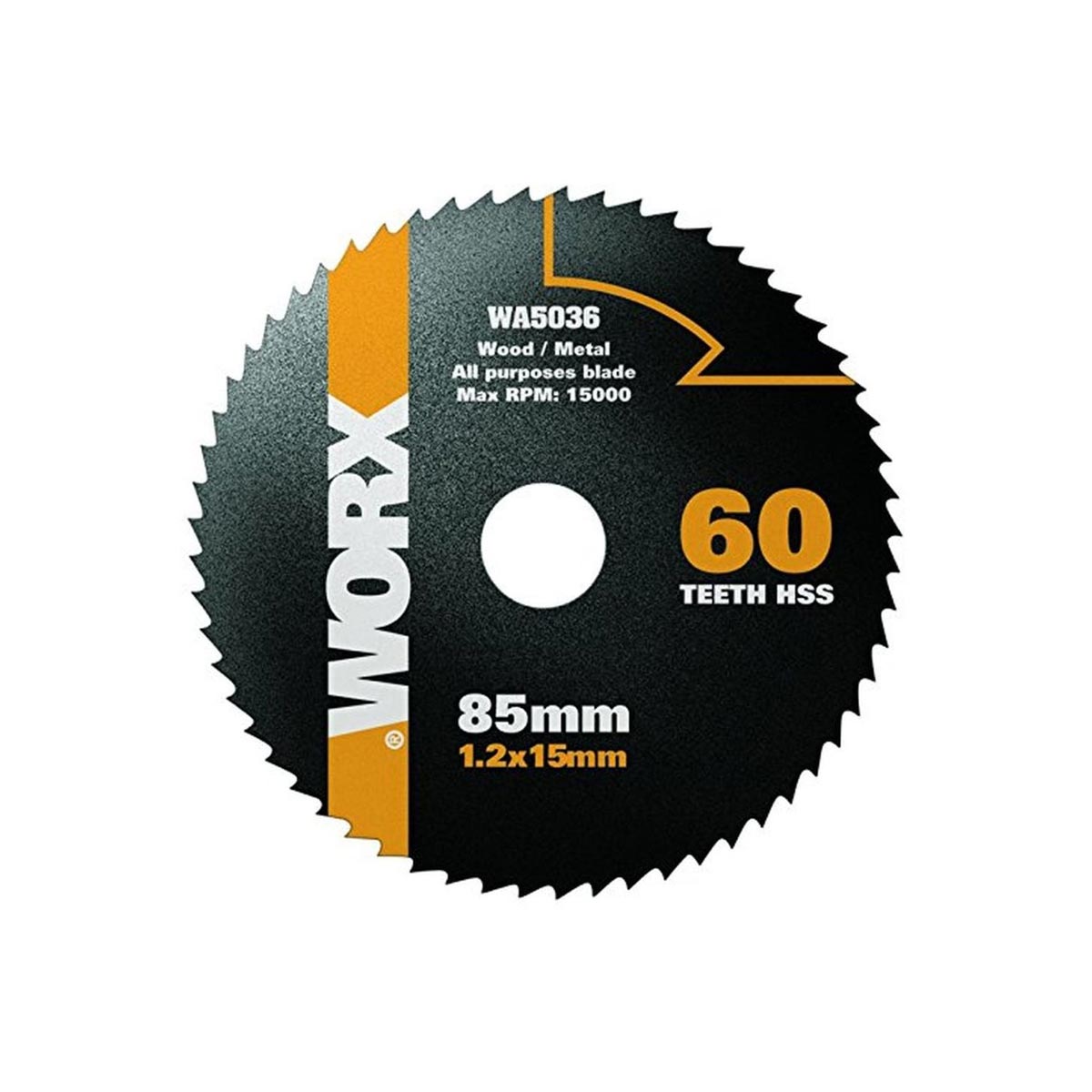 Disco Multiusos 58mm 60T Hss para WX423 WX426 WX523 WORX