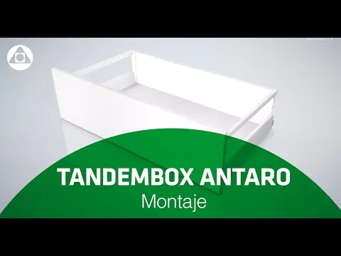 Cajón Interior Blanco 30 kg Tandembox Antaro M para cocina