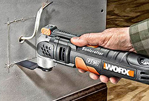 Worx Sonicrafter WX680: La herramienta oscilante de corte más rápida