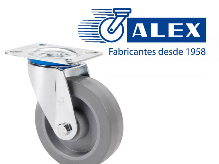 Descubre la gama de ruedas para muebles y decoración Alex