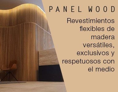 Revestimientos flexibles de madera