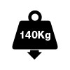 140kg