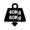 40-80kg